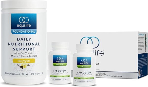 Equilife - Dr. Cabral Detox, 7-Day Detox Cleanse, Full Body Detox for Body Cleanse, May Help Boost Energy and Mood, Support Mental Clarity, Promote Overall Health and Wellness...