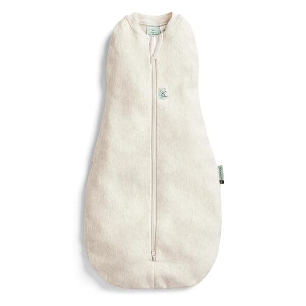 ergoPouch 1.0 TOG Cocoon Baby Sleep Sack 0 Months, Swaddle Sleeping Bag, Temperature Control Wearable Blanket (Oatmeal Marle)