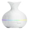 Essential Oil Diffusers for Home, 300ml Portable Small Aromatherapy Diffuser, Ultrasonic Diffusers for Essential Oils, Auto Shut-Off 4 Timers 15 Colors for Office Home (Grey)