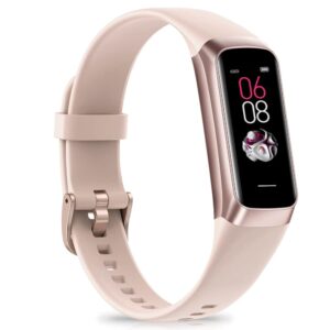 Fitness Tracker, Step Tracker for 24/7 Heart Rate, Blood Oxygen Blood Pressure Sleep Tracking, Step Counter Watches with Android iOS, Activity Tracker Pedometer for Women Men