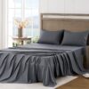 FreshCulture Queen Sheet Set - Ultra Soft Sheets for Queen Size Bed - Brushed Microfiber - Deep Pockets - Easy Care - Cooling & Breathable - 4 Pieces Hotel Luxury Queen Bed...