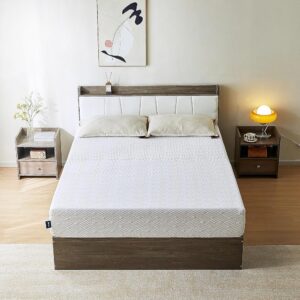 Full Size Mattress, 6/8/10/12 inch Memory Foam Mattress Medium Firm Mattresses for Cool Sleep Relieving Pressure Relief CertiPUR-US Certified Mattress for Adult in a Box(10...
