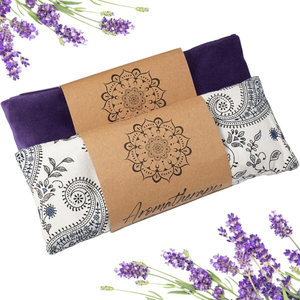 Hihealer Eye Pillow Yoga Meditation Accessories Lavender Aromatherapy Weighted Eye Mask for Sleeping, Yoga, Meditation, Self Care Relaxation for Women Mom Christmas Gifts...