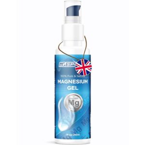 Magnesium Gel + Pump 1,050 Presses 50mg MgCl ea. for Leg Cramps. Preservatives Free, high Absorption, Less Sting Than Magnesium Oil Spray, Gel Pump for Accurate Application