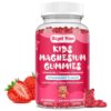 Magnesium Gummies for Kids - Magnesium Citrate Supplement with Vitamin B6, L-theanine, Chamomile & Lemon Balm - Calm Magnesium for Kids & Adults Sleep, Relaxation, Strawberry...