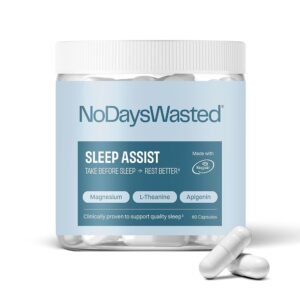 Magnesium Sleep Supplement - Magnesium Threonate, Chelated Magnesium Bisglycinate, L-Theanine & Apigenin - Sleep Assist - Powerful Blend for Better Sleep and Restful Nights - 60...