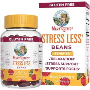 MaryRuth Organics Magnesium Citrate Vita-Beans | 1 Month Supply | Magnesium Supplement with L-Theanine | Calm Magnesium for Adults & Kids 14+ | Bone, Nerve, Gut Health | Vegan |...