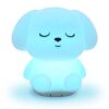 Mindfulness 'Breathing Puppy' | 4-7-8 Guided Visual Meditation Breathing Light | 3 in 1 Device with Night Light & Noise Machine for ADHD Anxiety Stress Relief Sleep - Gift for...