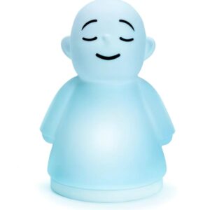 Mindfulness Meditation Anxiety & Stress Relief Tool - Relaxing for Adults Kids - Upgraded 2 in 1 Touch Breathing Night Light Sleep Aid & ADHD Tools for Women Men