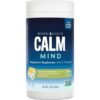 Natural Vitality Calm Mind, Magnesium Citrate + L-Theanine Powder, Supports a Healthy Response to Stress, Gluten Free & Vegetarian, Honey Chamomile, 12 oz.