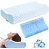 Neck Pillow Memory Foam Pillows - Cooling Neck Support Pillow for Pain Relief, Ergonomic Cervical Pillow for Sleeping, Orthopedic Contour Bed Pillow for Side, Back & Stomach...