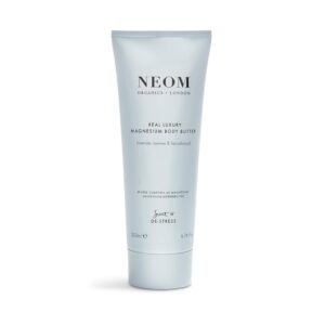 Neom - Magnesium Body Butter | 6.76 Fl Oz (200ml) | Lavender, Sandalwood & Jasmine | Calming Lotion with Essential Oils | 100% Natural Fragrances | Nourish & Soften | Signature...