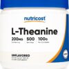 Nutricost L-Theanine Powder 100 Grams - Gluten Free & Non-GMO
