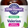 Oregon's Wild Harvest Non-GMO Organic Valerian Capsules Non Habit Forming Herbal Sleep Aid, Melatonin Free, 180Count