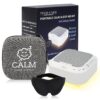 Portable Calm Sleep Device kit with 9 Mindfulness Meditations for Beginners, Sleep 3D Mask,Case,28 Nature Sounds, Meditation for Stress Relief,Self Care,Money,Positivity,Adult,Kids