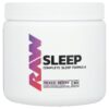 RAW Natural Sleep Aid Supplement - Relaxation Enhancer & Mood Support with Melatonin, Magnesium, Zinc, L-Tryptophan & Lemon Balm Extract to Relax & Calm The Mind & Body - 30...
