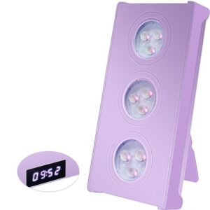 Red Light Therapy at Home - SMATFARM Infrared Healing Light Therapy Device 660nm and Near Infrared Light Lamp for Pain Relief LED 850nm Dimming and Timer, 45watts Infrared Light...