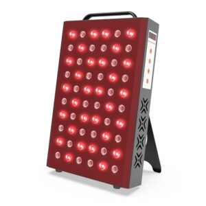Red Light Therapy for Body and Face, 660nm 850nm Red Near Infrared Light with 60 Dual Chip LEDs, Timer, 3 Modes, High Power Clinical Grade Panel, for Pain Relief, Sleep, Skin...