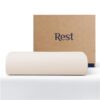 REST® Evercool®+ Flat Sheet Cali King/King Size, Breathable Luxury Bedding for Hot Sleeper and Night Sweats, Bed Sheet with Woven Ionic+ Self Cleaning Silver Yarn for Sensitive...