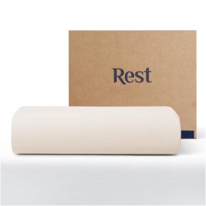 REST® Evercool®+ Flat Sheet Cali King/King Size, Breathable Luxury Bedding for Hot Sleeper and Night Sweats, Bed Sheet with Woven Ionic+ Self Cleaning Silver Yarn for Sensitive...