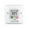 SAF Aranet4 Home: Wireless Indoor Air Quality Monitor for Office or School (CO2, Temperature, Humidity and More) Portable, Battery Powered, E-Ink Screen, App for Configuration &...