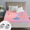 Serta Waterproof Heated Mattress Pad - Electric Bed Warmer with 10 Heat Settings, Auto Shut Off Timer, ETL Certified Electric Mattress Pad, Elastic Deep Pocket, Machine...