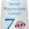 Seven Minerals Magnesium Lotion for Soothing Relief & Relaxation - Highly Concentrated Magnesium for Better Sleep, Feet & Joint Care. Non-Greasy Lotion with Skin Friendly...