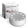 Sharper Image White Noise Sound Machine, 6 Soothing Nature Soundscapes for Baby Kids Adults, Portable Relaxation Therapy Device, Wellness Meditation & Naps, Peaceful Rest,...