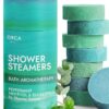 Shower Steamers Aromatherapy - Relaxation Gifts for Women, Shower Bombs, Unique Spa Gifts Shower Tablets, Shower Steamer Aromatherapy for Women & Men (Peppermint and Eucalyptus...