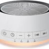 Sound Machine White Noise Machine with 30 Soothing Sounds 12 Colors Night Light Sleep Machine for Baby Kids Adults Brown Nosie Machine with 32 Volume Levels for Office Home Travel