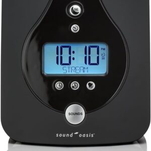 Sound Oasis Tinnitus Sound Therapy System, 24 Dr. Developed Sounds, Manage Tinnitus, Sleep Enhancement Lulls You to Sleep, Ear Ringing & Noise Relief, Privacy, Alarm w/Chime,...