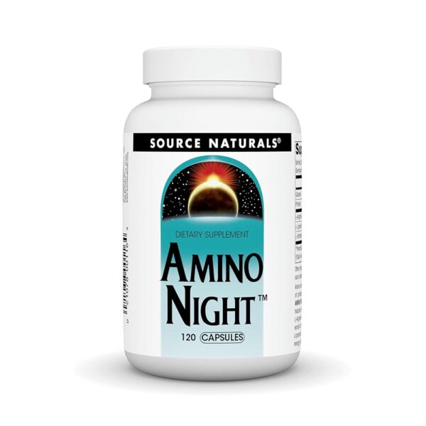 Source Naturals Amino Night - Advanced Amino Acid Formula* - 120 Capsules