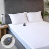 Sunbeam Electric Restful Heated Mattress Pad, 12 Heat Settings, 12-Hour Selectable Auto Shut-Off, Fast Heating, Warming Bed, Soft Cozy Fabric, Twin, 39" x 75"