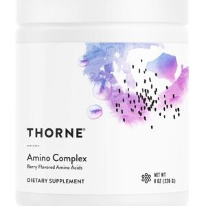 THORNE Amino Complex - Clinically-Validated EAA and BCAA Powder for Pre or Post-Workout - Promotes Lean Muscle Mass & Energy Production - NSF Certified for Sport - 30 Servings -...