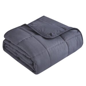 Topcee Weighted Blanket Cooling Breathable Heavy Blanket Microfiber Material with Glass Beads Big Blanket for Adult All-Season Summer Fall Winter Soft Thick Comfort Blanket...