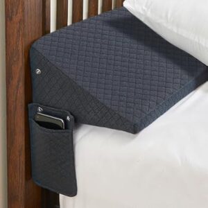Wedge Pillow Headboard/ king size bed wedge pillow gap filler/headboard (76"x10"x6"), Bolster Bed Mattress Wedge Pillow for Sleeping, Headboard Pillow for Gap (0-8")Between Bed...