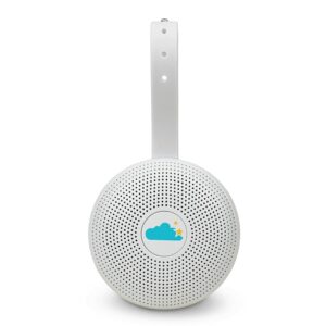 Yogasleep Hushh+ Portable White Noise Machine for Baby, 20 Soothing Natural Sounds, Wireless Charging & Speaker, Compact Size, Noise Canceling for Better Sleep, Privacy &...