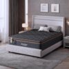 Bestier 14 inch Organic Wool Pillow Top Gel Memory Foam King Mattress, Medium Firm Mattress with Removable Plush Topper, Made in USA, CertiPUR-US Certified, Plush Mattress in a...