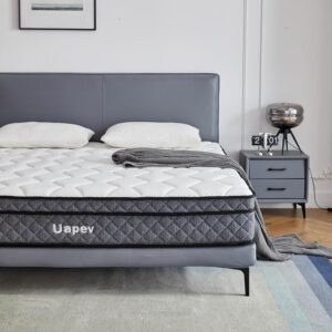 Full Mattress,10inch Thickness Mattress in A Box,Memory Foam Hybrid Mattress,with Individual Pocket Spring for Motion Isolation & Silent Sleep,Pressure Relief,Plush Texture.