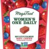 MegaFood Women's One Daily Multivitamin Soft Chews - Multivitamin for Women with Folate, Vitamin B6, Vitamin B12, Biotin, Vitamin D - Delicious Mixed Berry Flavor - Vegetarian,...