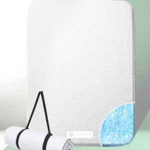 Organic Cotton Pack N Play Mattress | Dual-Sided Portable Baby Crib Pad with Firm Side for Infants & Soft Memory Foam for Toddlers, Waterproof & Washable Cover | 38x26x1.5 Fits...