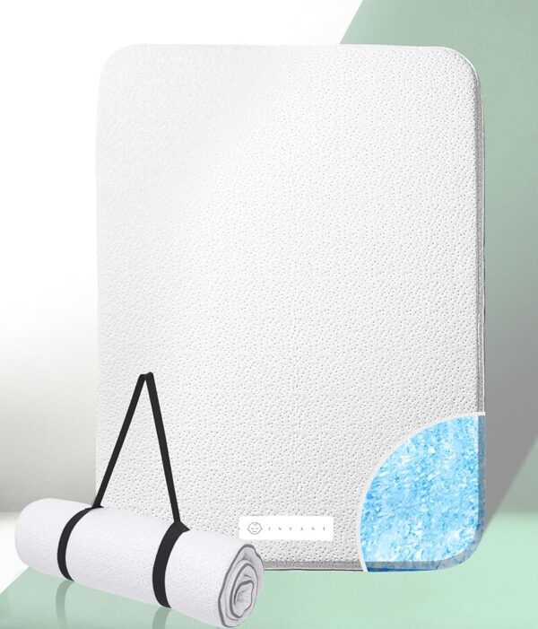 Organic Cotton Pack N Play Mattress | Dual-Sided Portable Baby Crib Pad with Firm Side for Infants & Soft Memory Foam for Toddlers, Waterproof & Washable Cover | 38x26x1.5 Fits...
