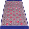 Regis- Far Infrared Amethyst Jade Tourmaline Crystal Heat Stone Mat (71"L x 32"W) - Red Light 36 Photon -Adjustable Timer & Temperature - Heating Pad