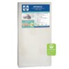 Sealy Baby Naturalis Premium Hypoallergenic 2-Stage Dual Firm Waterproof Baby Crib Mattress & Toddler Bed Mattress, Non-Toxic, Natural Cotton, Hybrid Coil & Memory Foam, Made in...