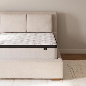 Signature Design by Ashley Full Size Chime 12 Inch Medium Firm Hybrid Mattress with Cooling Gel Memory Foam for Pressure Relief