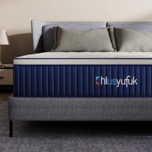 Twin Mattress,Single Mattress,10 Inch Twin Size Mattress in a Box,Single Bed Mattress with Memory Foam and Pocket Spring,Ergonomic Design & Pressure Relief,Medium Firm...