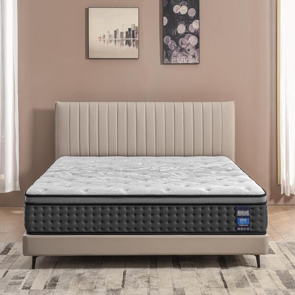 Full Size Mattress,10 Inch Hybrid Full Mattress in a Box,Memory Foam and Pocket Spring for Back & Lumbar Support,Individual Pocket Spring-Motion Isolation-Edge Support,100...