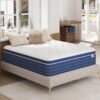 Full Size Mattress [Upgraded Strengthen] 12 Inch Firm Full Mattress in a Box, Hybrid Mattresses with Gel Memory Foam and Independent Pocket Springs, Release Stress, Strong Edge...