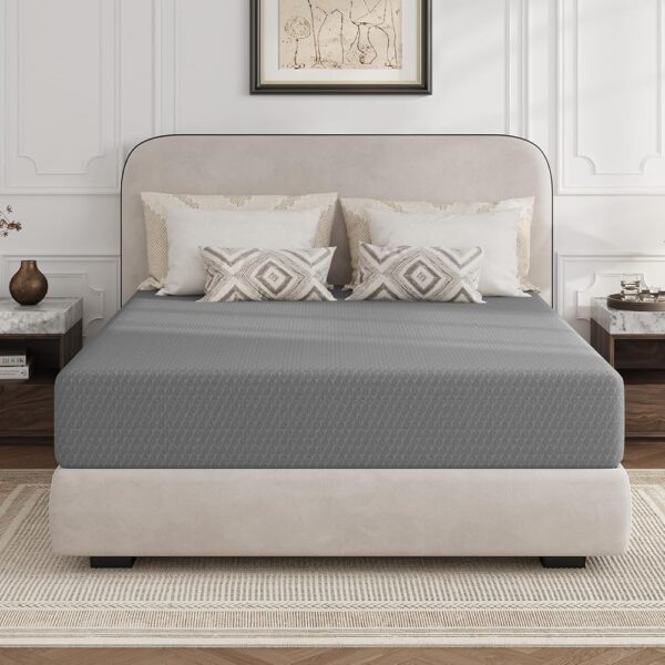 Novilla Full Size Mattress in a Box, 10 Inch Gel Memory Foam Mattress Full for Cool Night Sleep & Pressure Relief, Full Mattresses with Wave Airflow Foam Core for Enhanced...