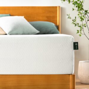 ZINUS 12 Inch King Green Tea Memory Foam Mattress [New Version], Fiberglass free, Medium Firm Feel, Zoned Pressure Relief, Certified Safe Foams & Fabric, Mattress in A Box